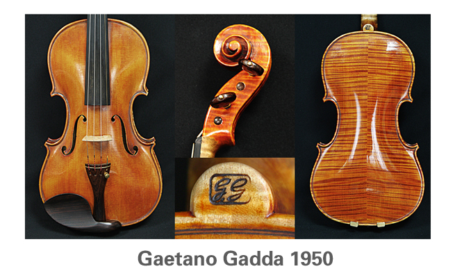 Gaetano on sale gadda violin